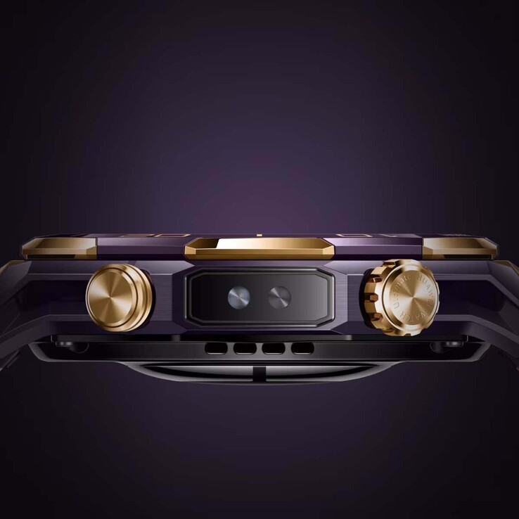 Smartklockan Huawei Watch Ultimate Design Royal Gold. (Bildkälla: Huawei)