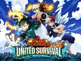 Officiell nyckelbild för My Hero Academia: United Survival.