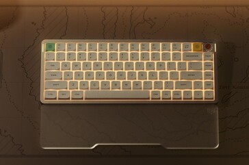 NuPhy Air75 V3 mekaniskt tangentbord med låg profil i vitt (Bildkälla: NuPhy)