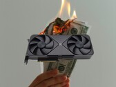 Nvidia GeForce RTX 5090 har varit nästan omöjlig att hitta till det officiella startpriset på 1 999 USD. (Bildkälla: Notebookcheck, Unsplash, redigerad)
