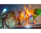 En skärmdump från Runescape Dragonwilds som visar spelets unika och färgstarka visuella stil. (Bildkälla: Steam)