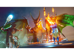 En skärmdump från Runescape Dragonwilds som visar spelets unika och färgstarka visuella stil. (Bildkälla: Steam)