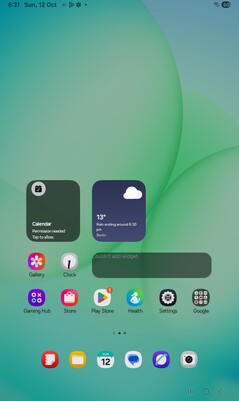 Samsung Galaxy Tab A11 programvara