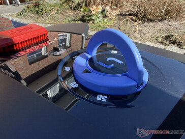 Manuell justering av klipphöjden