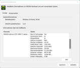 Nvidia Systeminformation