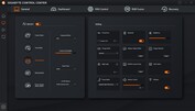 Gigabyte Control Center - huvudmenyn