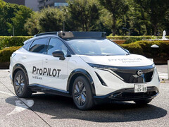 Nissan Ariya prototyp med ProPilot robotaxi kit. (Bildkälla: Nissan)