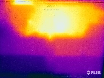 Yttemperaturer - botten (stresstest)