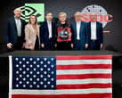 De första Blackwell AI-chipskivorna tillverkade av TSMC i USA. (Bildkälla: Nvidia)