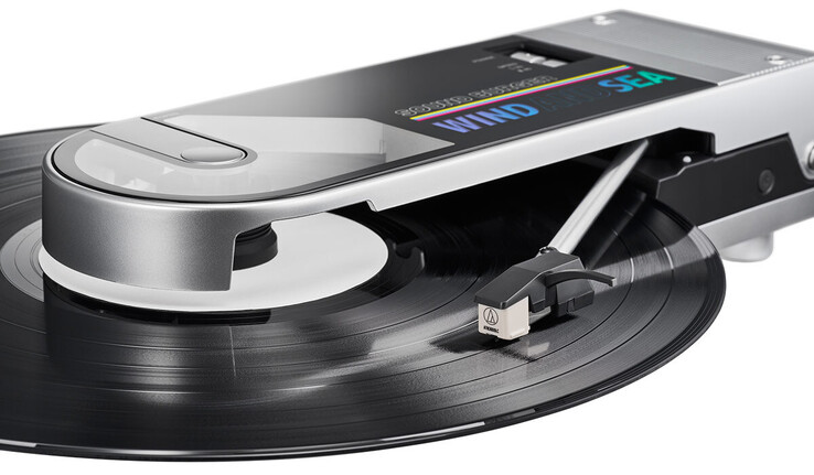 Sound Burger kan spela skivor var som helst i upp till 12 timmar på sitt uppladdningsbara batteri. (Bildkälla: Audio-Technica)