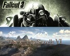 Banner för Fallout 3 och The Elder Scrolls 6 visas