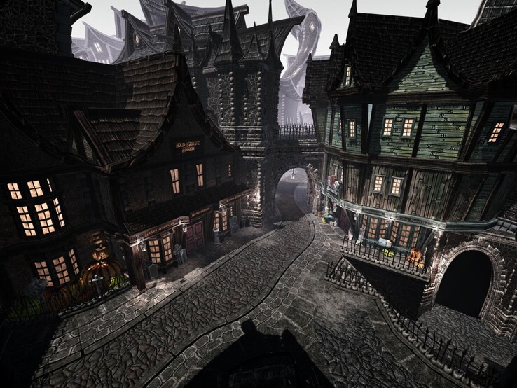 Det här är Nightmare Alley – även om det vid första anblicken lätt skulle kunna misstas för Svartvändargränden från Harry Potter.