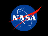 NASA-logotyp i svart bakgrund (Bildkälla: NASA; AI-redigerad)