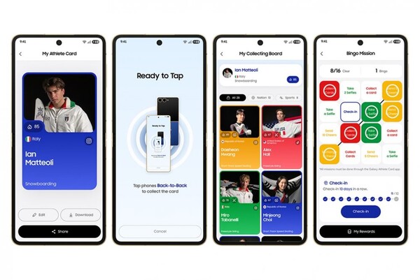 Samsung Galaxy Z Flip 7 Olympic Edition kommer med speciella appar och funktioner som är relaterade till turneringen. (Bildkälla: Samsung)