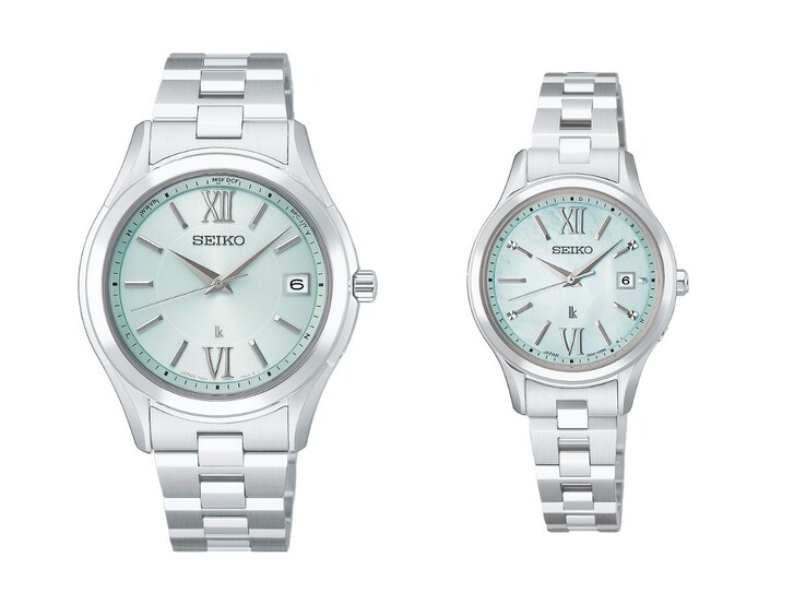 Seiko Lukia Essential Collection Evergreen-klockorna: HEC001 (vänster) och HEE001 (höger)