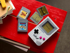 Lego Game Boy levereras med byggbara Super Mario- och Zelda-kassetter i lådan. (Bildkälla: Lego)