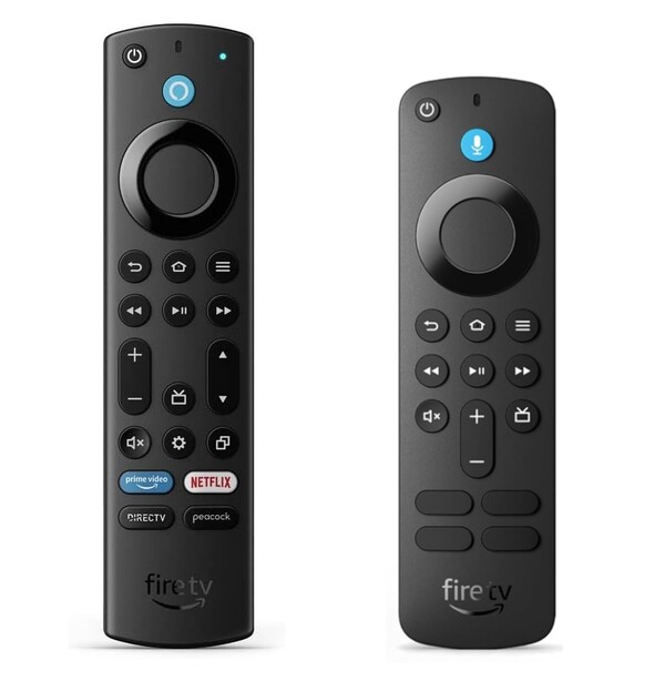 Alexa Voice Remote Enhanced (L) och Alexa Voice Remote (L). (Bildkälla: Amazon)