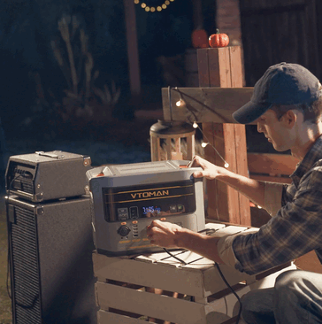 Det portabla kraftverket Vtoman FlashSpeed 2400 kan utökas till en kapacitet på 2.816 Wh