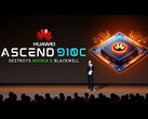 Tillkännagivandet av Ascend 910C AI-chip. (Bildkälla: Huawei)