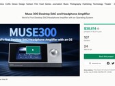 Finansieringsstatus för Muse 300 på Kickstarter per den 30 juni 2026
