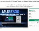 Finansieringsstatus för Muse 300 på Kickstarter per den 30 juni 2026