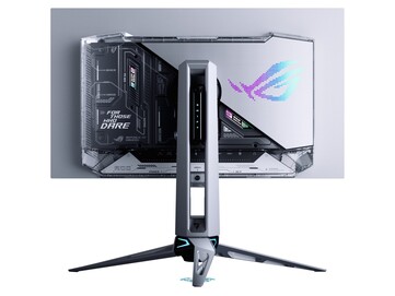 Den har en unik transparent design på baksidan med RGB-belysning. (Bildkälla: Asus)