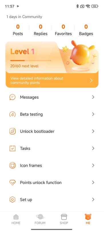 Användare kan starta processen genom att välja menyalternativet 