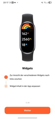 Xiaomi Smart Band 10 Inställning