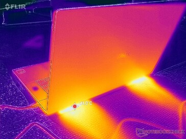 Dubbelt bakre avgasrör