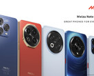 Meizus senaste smartphones. (Bildkälla: Meizu)