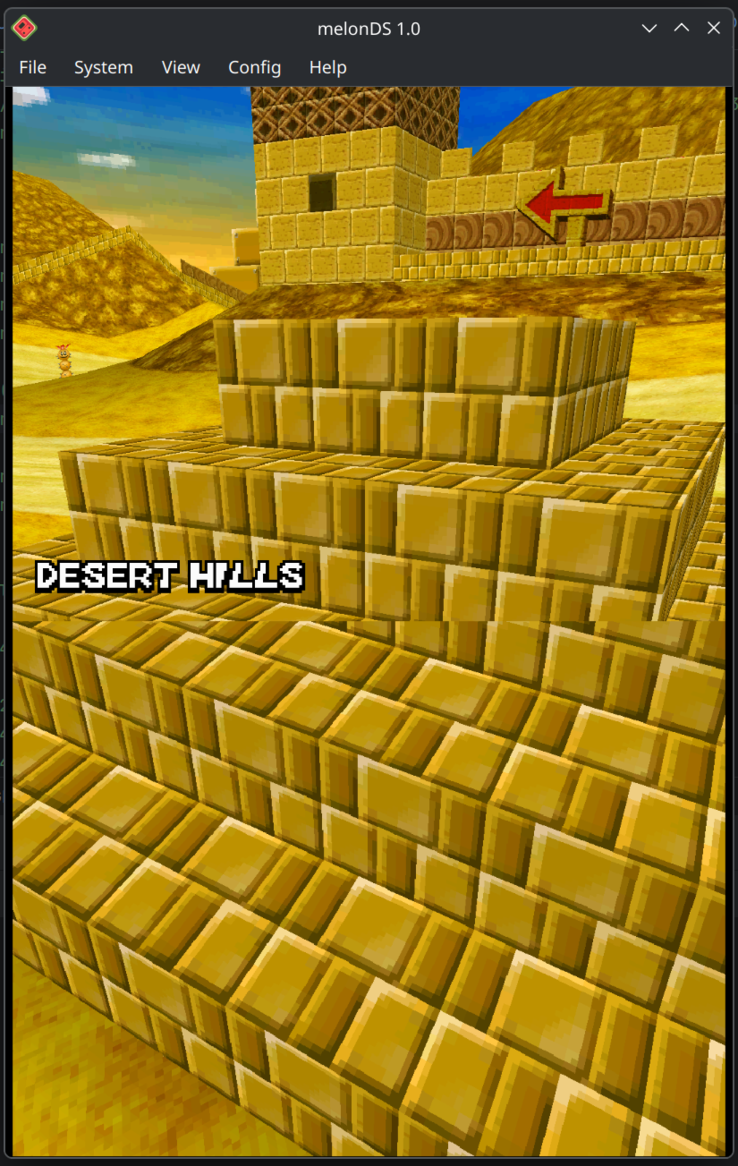 melonDS 1.0 beta skärmdump (Bildkälla: Arisotura - melonDS utvecklare)