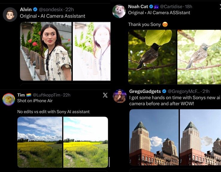 Xperia 1 VIII:s AI-kameraassistent har blivit en meme.
