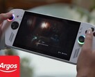 Asus ROG Xbox Ally spelhanddator visas med Argos-logotyp (Bildkälla: Microsoft Xbox Gaming, Argos med redigeringar)