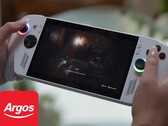 Asus ROG Xbox Ally spelhanddator visas med Argos-logotyp (Bildkälla: Microsoft Xbox Gaming, Argos med redigeringar)