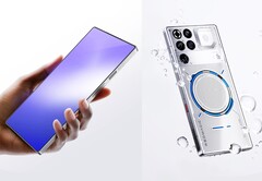 RedMagic 11 Pro+ har en modern design med synlig vattenkylning. (Bildkälla: Nubia)