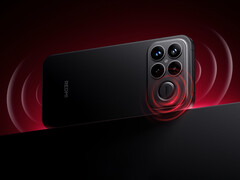 Redmi K90 Pro Max kommer att ha två linjära högtalare och en woofer. På bilden: en kampanjbild av telefonen. (Bildkälla: Xiaomi)