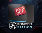 Banner som visar att Steam Machine är slutsåld på Komodo Station