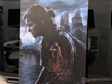 The Last of Us Part 2 konstverk (av Naughty Dog) tryckt på metallplåt.