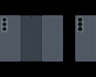 Läckt animation för Samsungs kommande trefaldiga telefon. (Bildkälla: TechHighest på X)