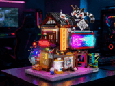 Lumibricks nya mangabutik är upplyst