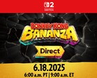 Teaser från Donkey Kong Bananza Direct. På onsdag den 18 juni kommer Direct att avslöja lite information om det kommande Switch 2-spelet (Bildkälla: Nintendo)