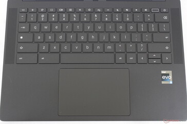 Standardlayout för tangentbordet Chromebook