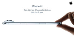 Apple presenterade nyligen iPhone Air, den tunnaste iPhone någonsin. (Bildkälla: Apple)