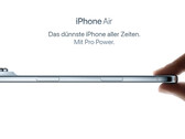 Apple presenterade nyligen iPhone Air, den tunnaste iPhone någonsin. (Bildkälla: Apple)