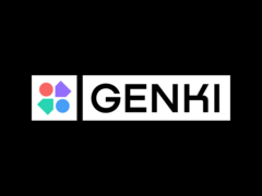 Genki tillverkar tillbehör och prylar och är mest känt för sina Nintendo-tillbehör. På bilden - företagets logotyp. (Bildkälla: Genki)