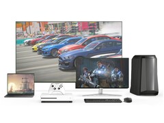 Konstnärlig representation av Xbox-spel som körs på olika plattformar. (Bildkälla: Microsoft, redigerad)