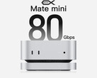 Beelink Mate mini ansluts till Mac mini via en Thunderbolt 5-port. På bilden: dockningsstationen. (Bildkälla: Beelink - redigerad)