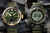 Klockorna Casio Pro Trek PRW-61ANS-3 (vänster) och PRG-340ANS-3 (höger). (Bildkälla: Casioblog)