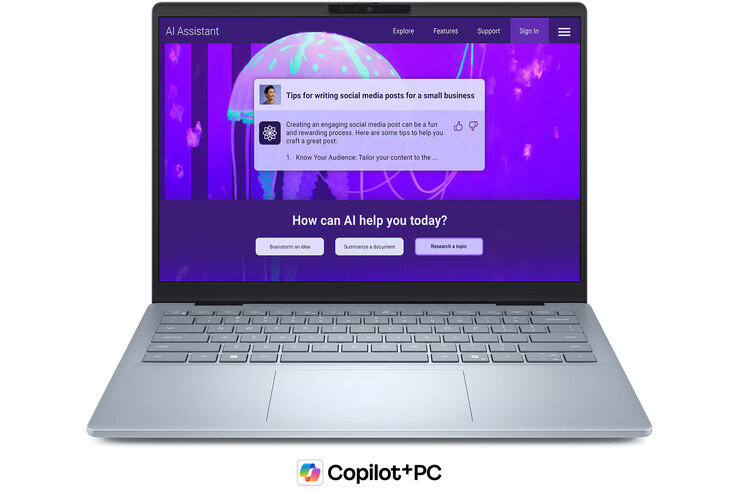 Dell 4 Plus är en CoPilot+-dator. (bildkälla: Dell)