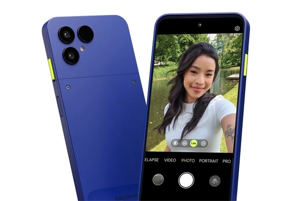 Fairphone 6 Plus har en huvudkamera på 50 MP med optisk bildstabilisering (OIS).